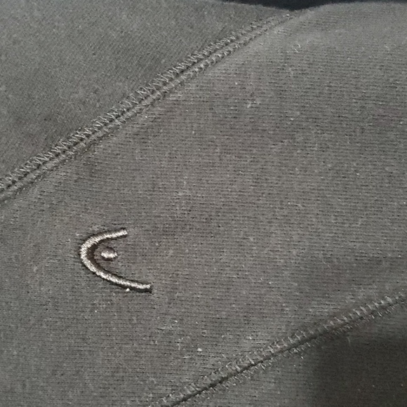 Head top women's size small black sweatshirt pullover turtleneck cowl wa… - Picture 4 of 8